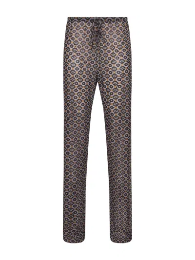 Dries Van Noten Women Embellished Jersey Pants In Multi