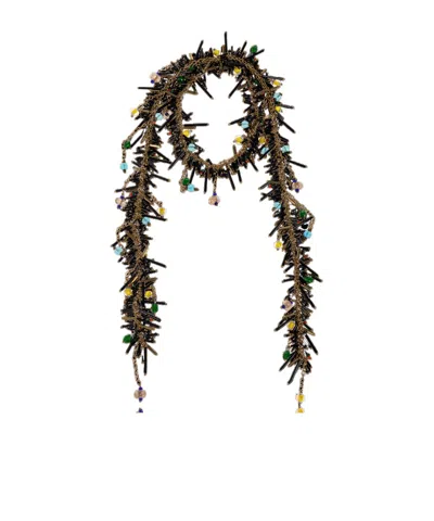 Dries Van Noten Embellished Necklace In Multiple Colors
