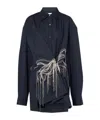 Dries Van Noten Women's Clicks Emb 9295 W.w.shirt In Black