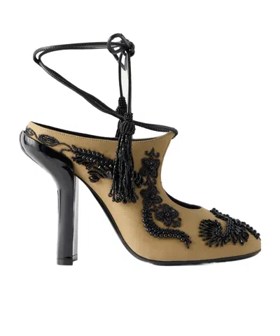Dries Van Noten Embellished Pumps In Black