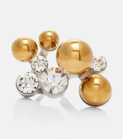 Dries Van Noten Embellished Ring In Gold