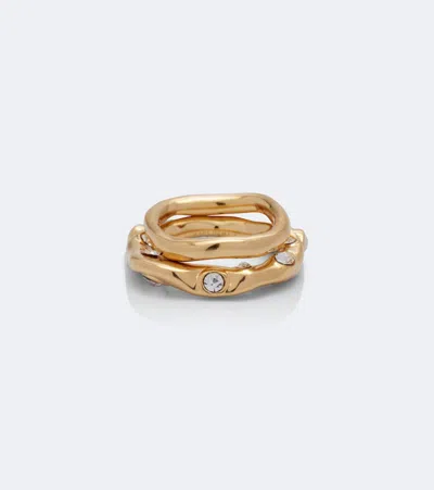 Dries Van Noten Embellished Ring In Gold