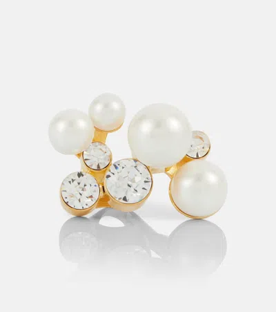 Dries Van Noten Embellished Ring In Gold