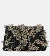 Dries Van Noten Verzierte Clutch Aus Satin