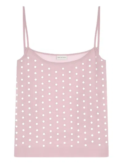 Dries Van Noten Embellished Slip Top