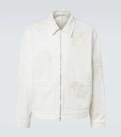 Dries Van Noten Embroidered Denim Jacket