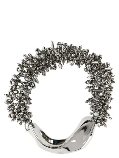 DRIES VAN NOTEN DRIES VAN NOTEN 'EMBROIDERED FLOWER' NECKLACE