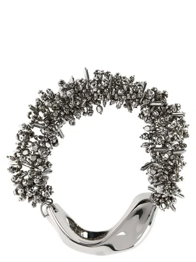 DRIES VAN NOTEN DRIES VAN NOTEN 'EMBROIDERED FLOWER' NECKLACE