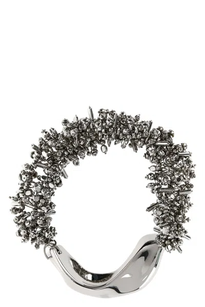 DRIES VAN NOTEN DRIES VAN NOTEN  'EMBROIDERED FLOWER' NECKLACE