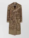Dries Van Noten Knee-length Embroidered Cotton Coat