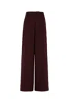 Dries Van Noten Women Embroidered Satin Penn Wide-leg Pant In Multi