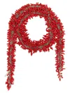 Dries Van Noten Layered Beaded Necklace With Silver Chain