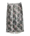 Dries Van Noten Mid-length Skirt Sequin Detail In Gray
