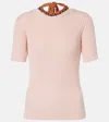 Dries Van Noten Embroidered Sweater In Pink