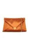 Dries Van Noten Envelope Bag In Orange