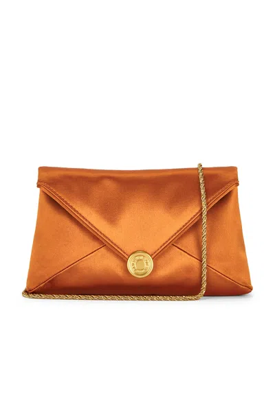 Dries Van Noten Envelope Bag In Orange