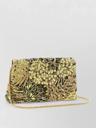 Dries Van Noten Envelope Clutch Bag In Brown