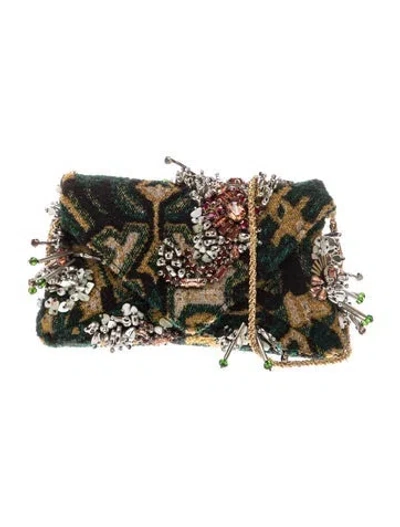 Pre-owned Dries Van Noten Evening Bag W/ Tags In Multi