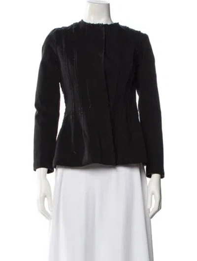 Pre-owned Dries Van Noten Evening Jacket In Black