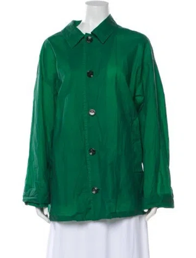Pre-owned Dries Van Noten Evening Jacket In Green