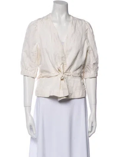 Pre-owned Dries Van Noten Evening Jacket In Neutral