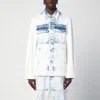 Dries Van Noten Faded Denim Shirt With Front Pockets