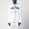 Dries Van Noten Faded Denim Shirt With Front Pockets
