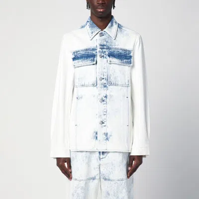 DRIES VAN NOTEN DRIES VAN NOTEN  FADED BLUE DENIM SHIRT