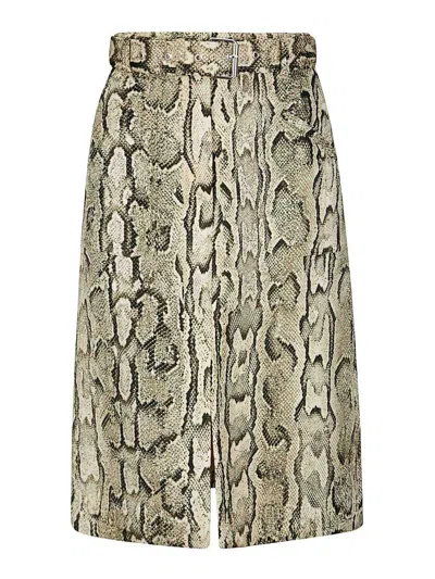 Dries Van Noten Midi Skirt Print