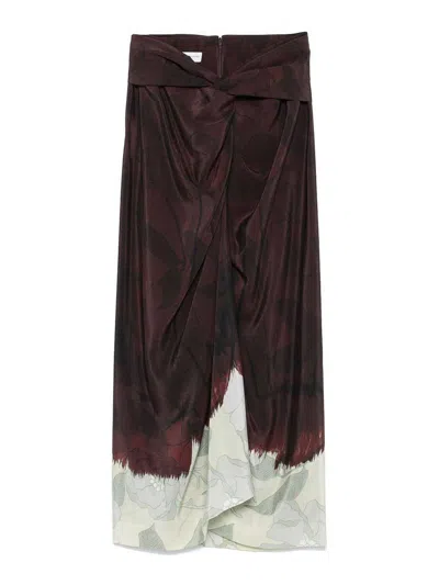 Dries Van Noten Sidras Skirt In White