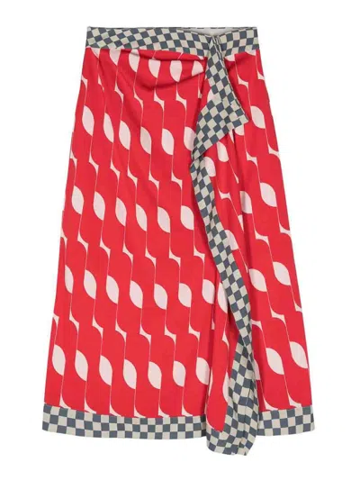 Dries Van Noten Midi Skirt