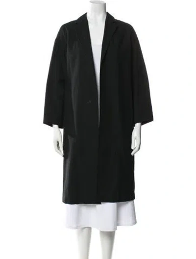 Pre-owned Dries Van Noten Faux Fur Coat In Green