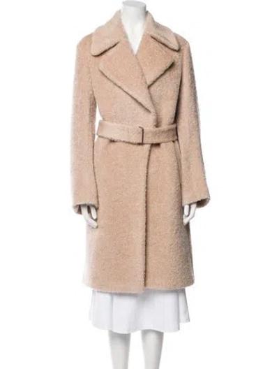 Pre-owned Dries Van Noten Faux Fur Coat W/ Tags In Pink