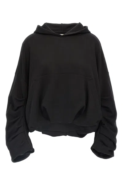 Dries Van Noten Felpa Con Cappuccio 'hannett' In Black