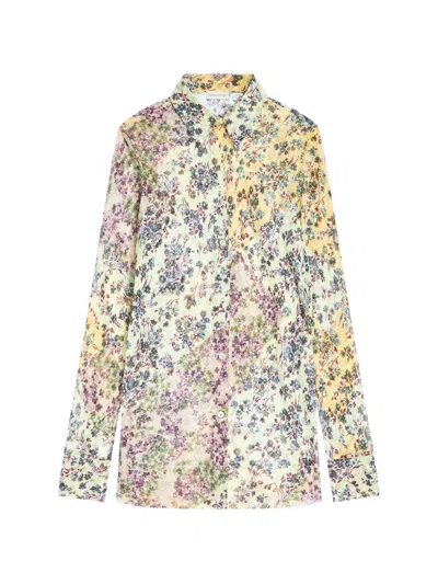 Dries Van Noten Fitted Jacquard Shirt In Multi