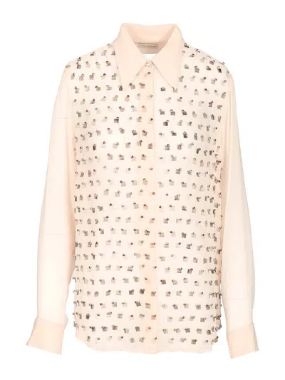 Dries Van Noten Fitted Shirt In Pink
