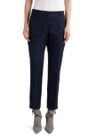 DRIES VAN NOTEN FITTED TWILL ANKLE PANTS