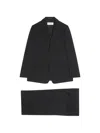 Dries Van Noten Flap-pocket Single Breasted Suit In Black