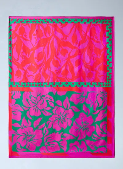 Dries Van Noten Flara Scarf In Pink