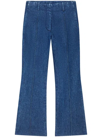Dries Van Noten Flared Jeans In 蓝色