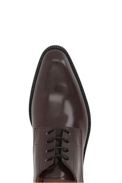 Dries Van Noten Flat Shoes In Dark Brown