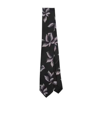 Dries Van Noten Floral-jacquard Tie