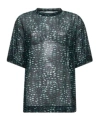 Dries Van Noten Round Neck T-shirt In Green