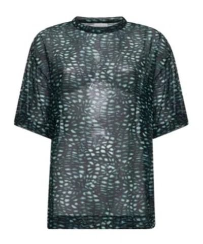 DRIES VAN NOTEN DRIES VAN NOTEN FLORAL PRINTED CREWNECK T-SHIRT