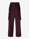 Dries Van Noten Overalls Casual Trousers In Red