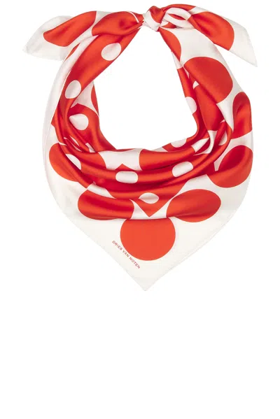 Dries Van Noten Foular Scarf In Red