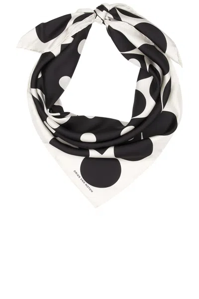 Dries Van Noten Foular Scarf In White