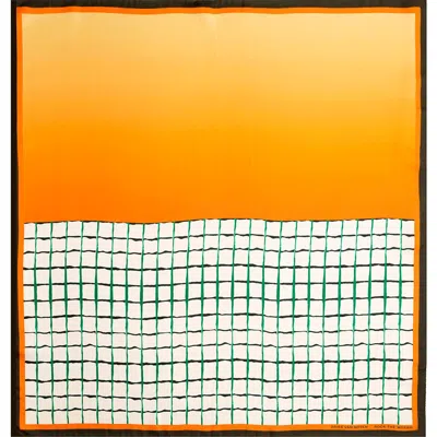 Dries Van Noten Foulard Rock The Myrrh Silk Scarf