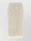 Dries Van Noten Fringe Textured Finish Skirt In Metallic