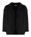 Dries Van Noten Solid Color Sweater In Black